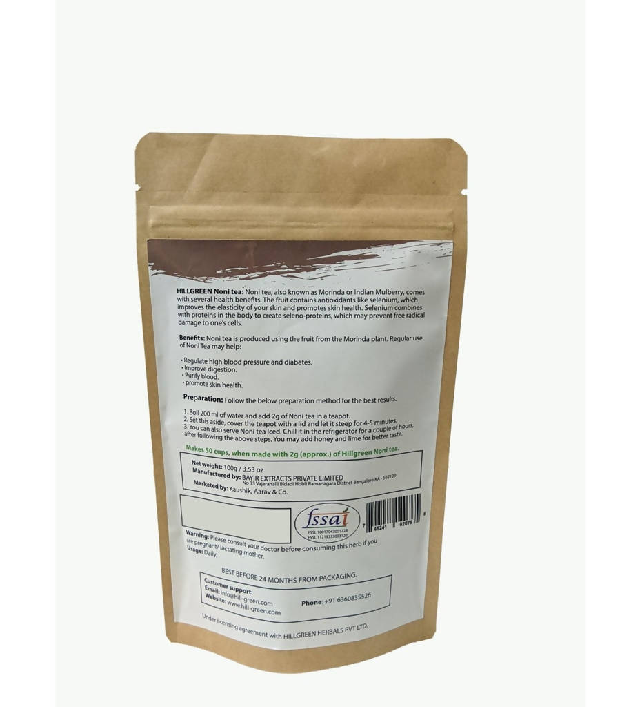 Hillgreen Natural Noni Tea | Grocsy