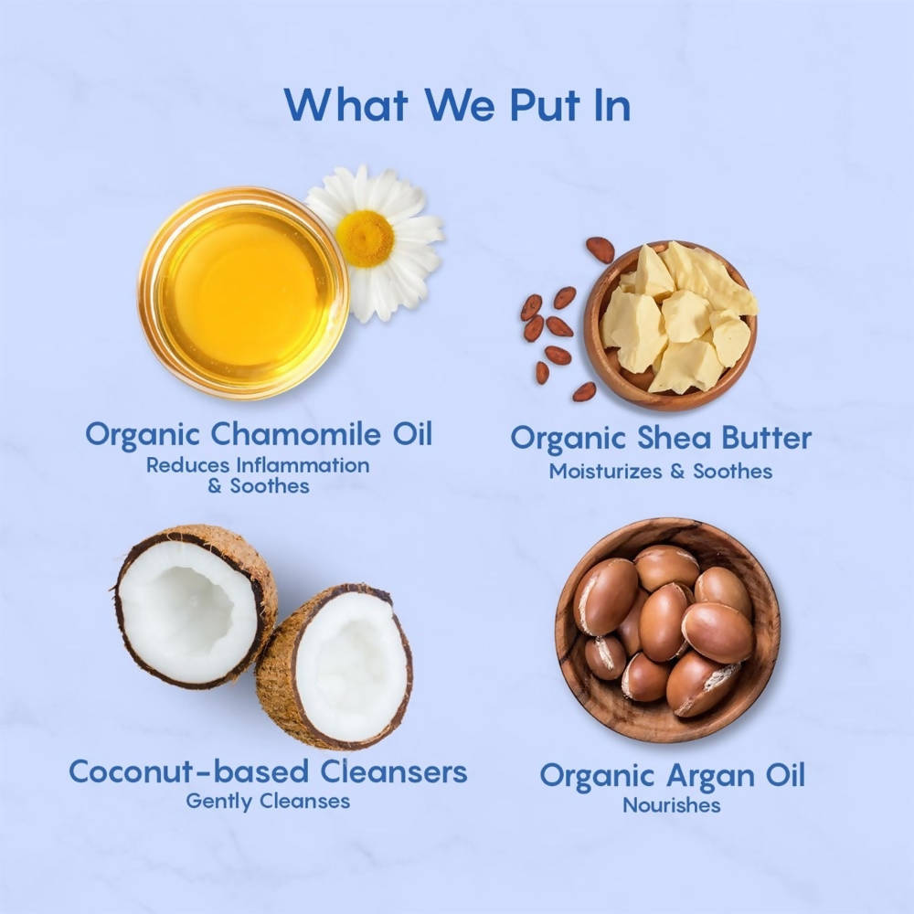The Moms Co Natural Baby Bath & Body Essentials