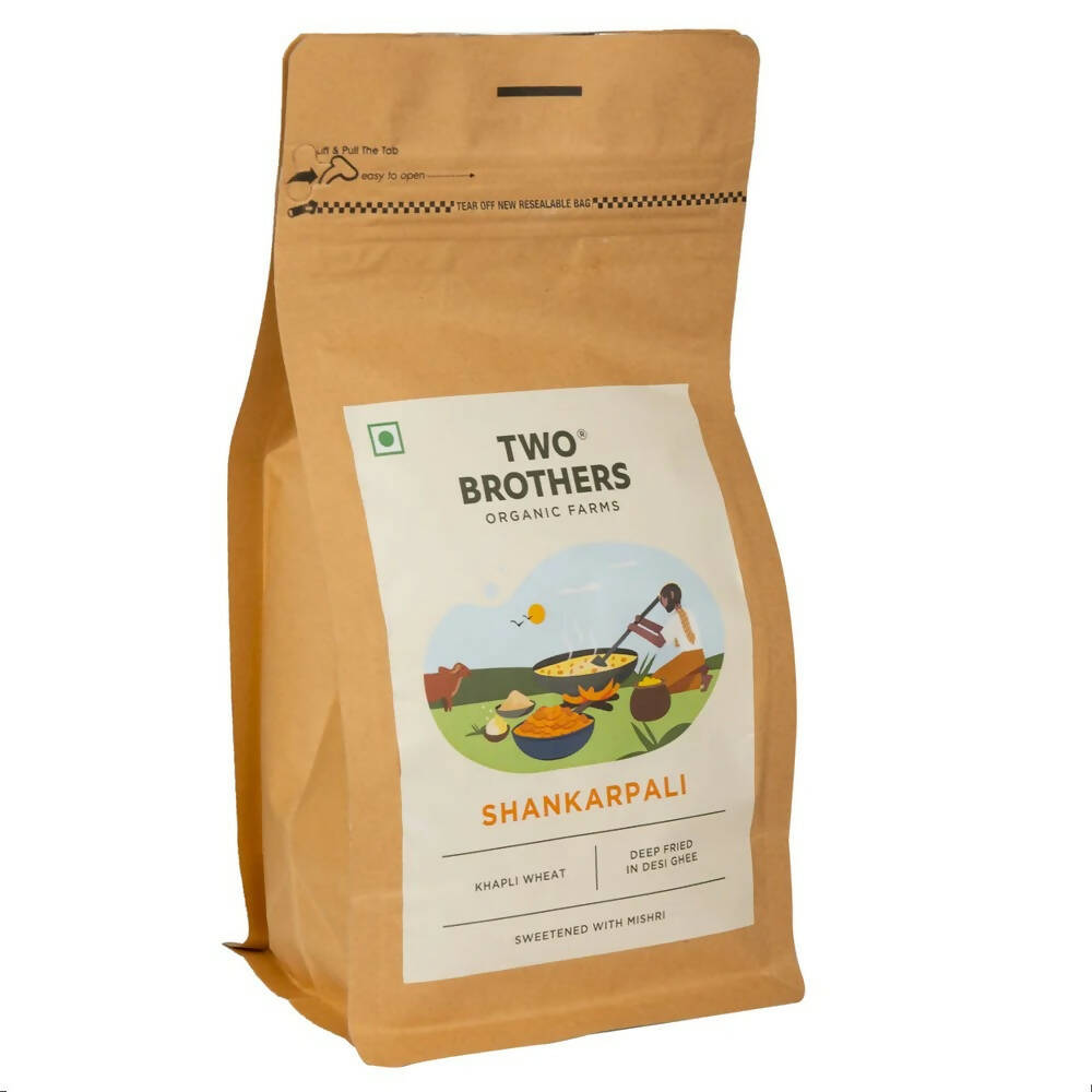 Two Brothers Organic Farms Crunchy Deep Fried Shankarpali | Grocsy