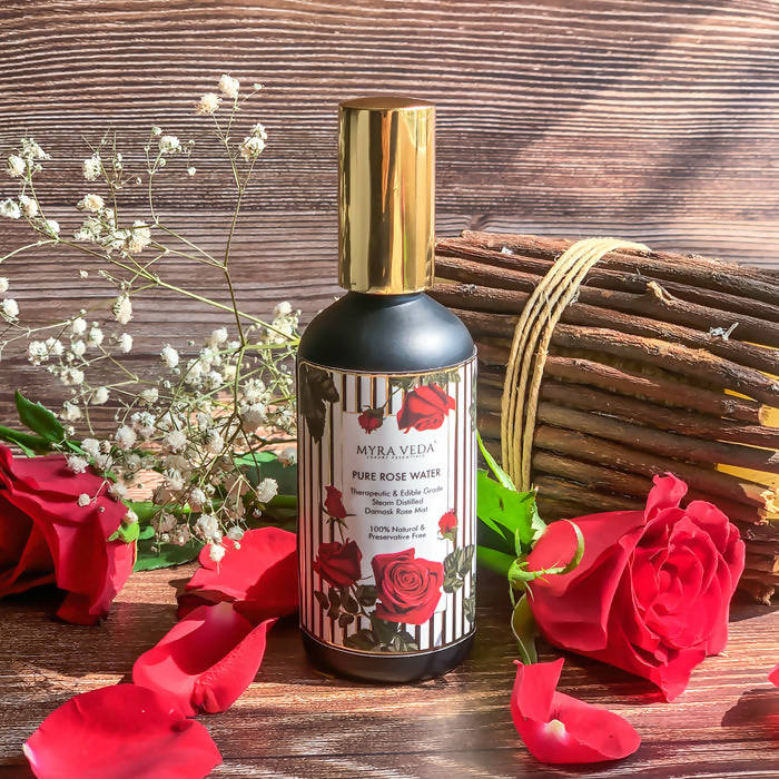 Myra Veda Pure Rose Water | Grocsy