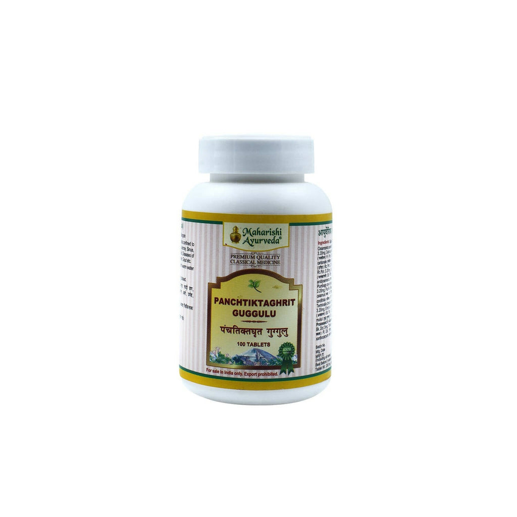 Maharishi Ayurveda Panchtiktaghrit Guggulu Tablets | Grocsy