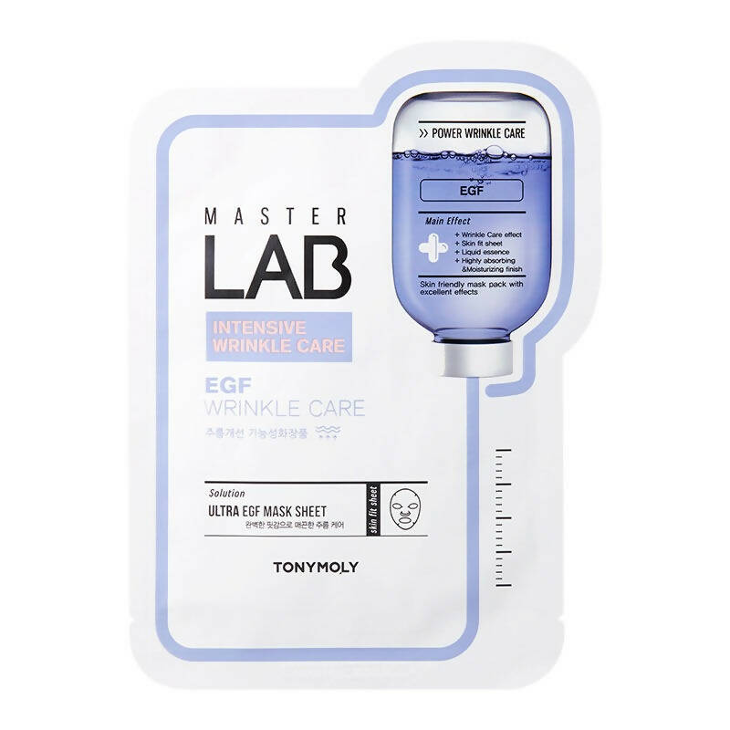 Tonymoly Master Lab Egf Wrinkle Care Mask Sheet - Korean Skincare | Grocsy