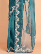 Vamsee Meera Rama Georgette Saree | Grocsy