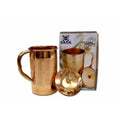 Pure Copper Water Jug With Handles And Lid | Grocsy