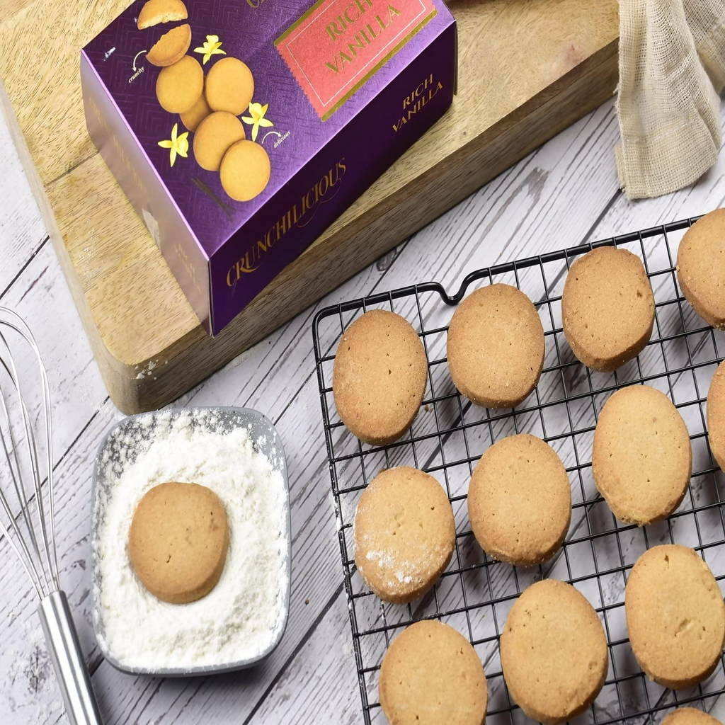 Frontier Rich Vanilla Cookies Crunchy And Delicious Biscuits | Grocsy
