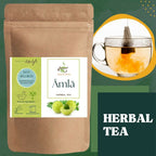 Satvi Wellness Amla Tea | Indian Gooseberry Tea Bags | Grocsy