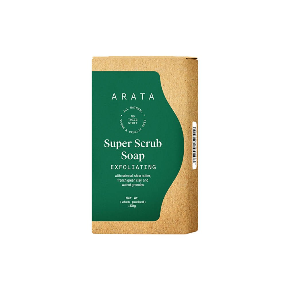 Arata Super Scrub Soap Exfoliating | Grocsy