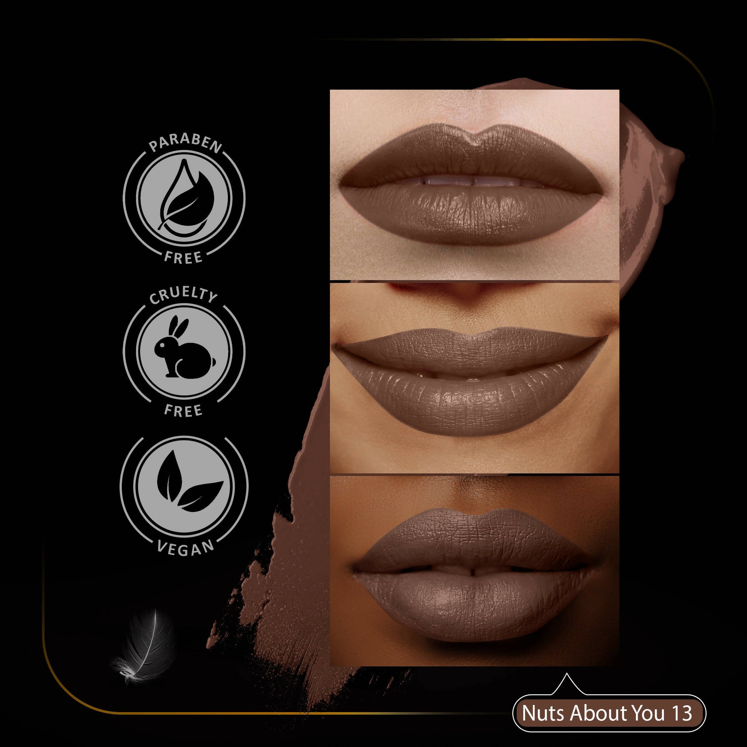 Faces Canada Comfy Matte Creme Lipstick - Nuts About You 13 | Grocsy