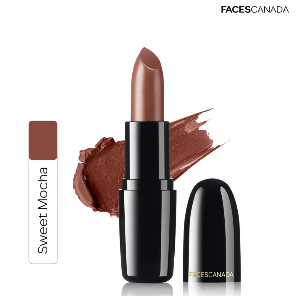 Faces Canada Creme Finish Lipstick - Sweet Mocha 22 | Grocsy