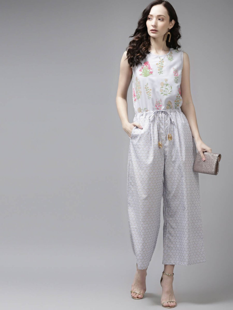 Ahalyaa Women's wear trendy Jumpsuit - Blue | Grocsy