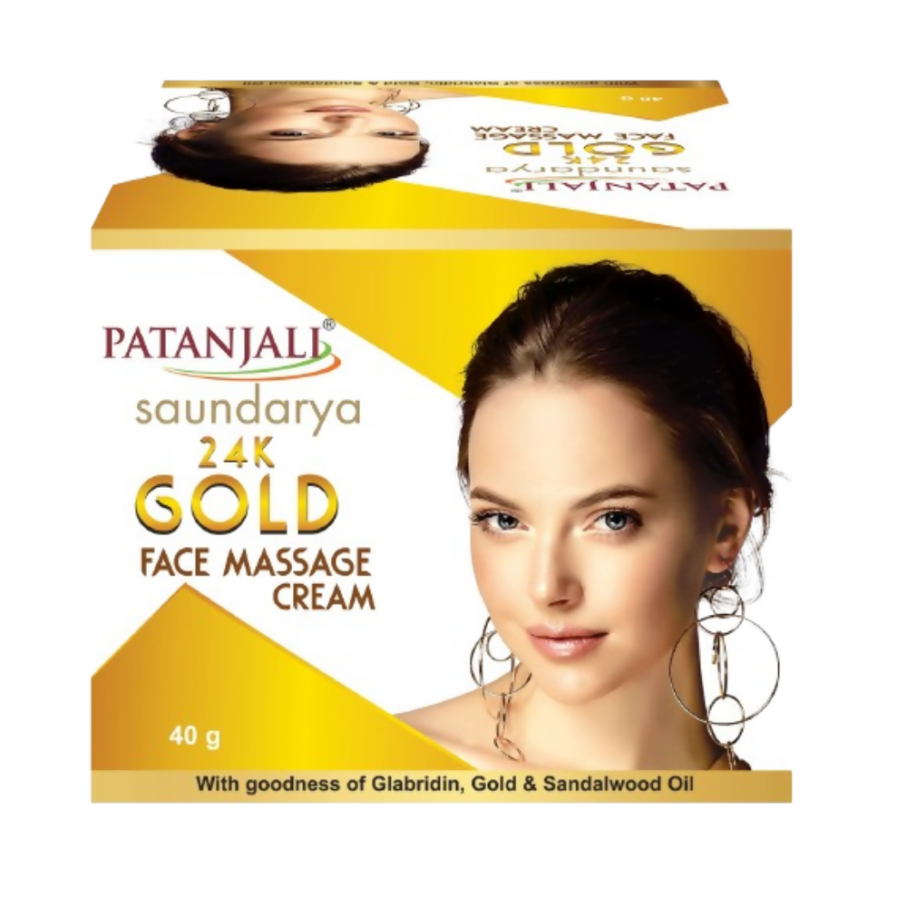 Patanjali Saundarya Gold Face Massage Cream | Grocsy