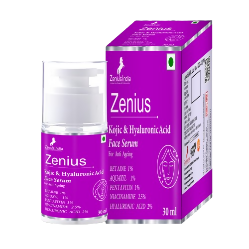 Zenius Kojic & Hyaluronic Acid serum for Anti Ageing | Grocsy