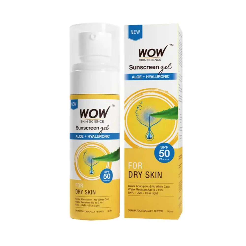 Wow Life Science Sunscreen Gel Dry Skin | Grocsy