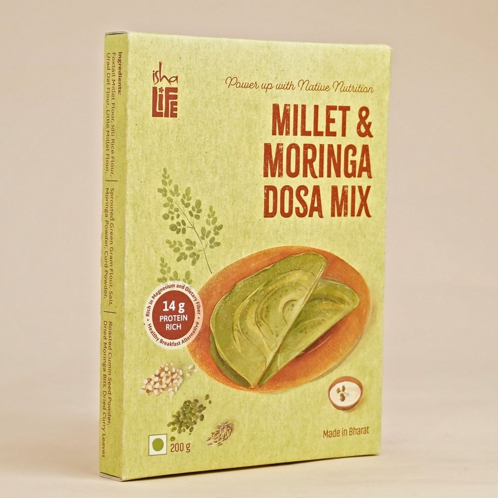 Isha Life Millet and Moringa Dosa Mix | Grocsy