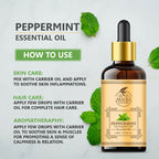 Skiura Nature 100% Natural Peppermint Essential Oil | Grocsy