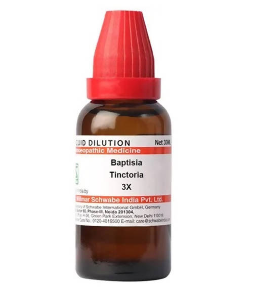 Dr. Willmar Schwabe India Baptisia Tinctoria Dilution | Grocsy