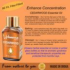 Urbaano Herbal Cedarwood Essential Oil | Grocsy