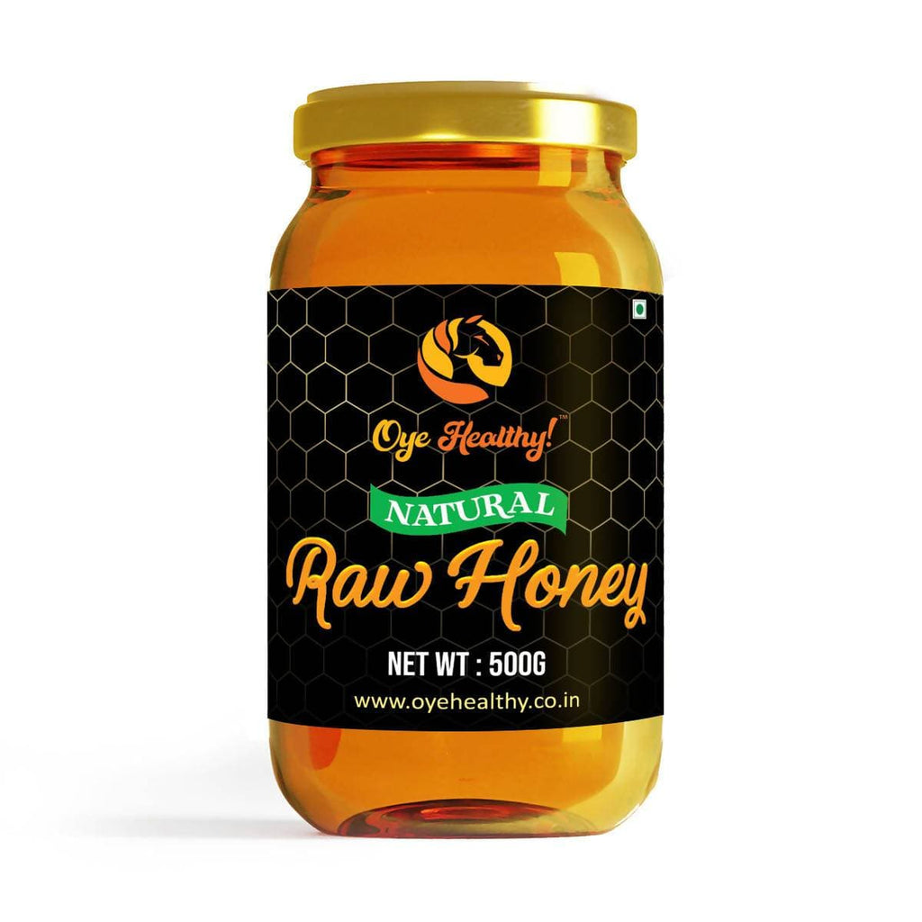 Oye Healthy Natural Raw Honey - Combo Pack of 2 (500gm+250gm) | Grocsy