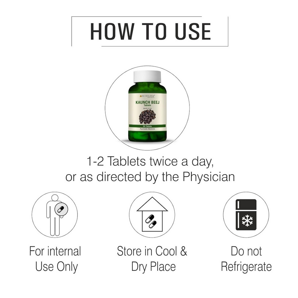 Bio Resurge Life Kaunch Beej Tablets | Grocsy