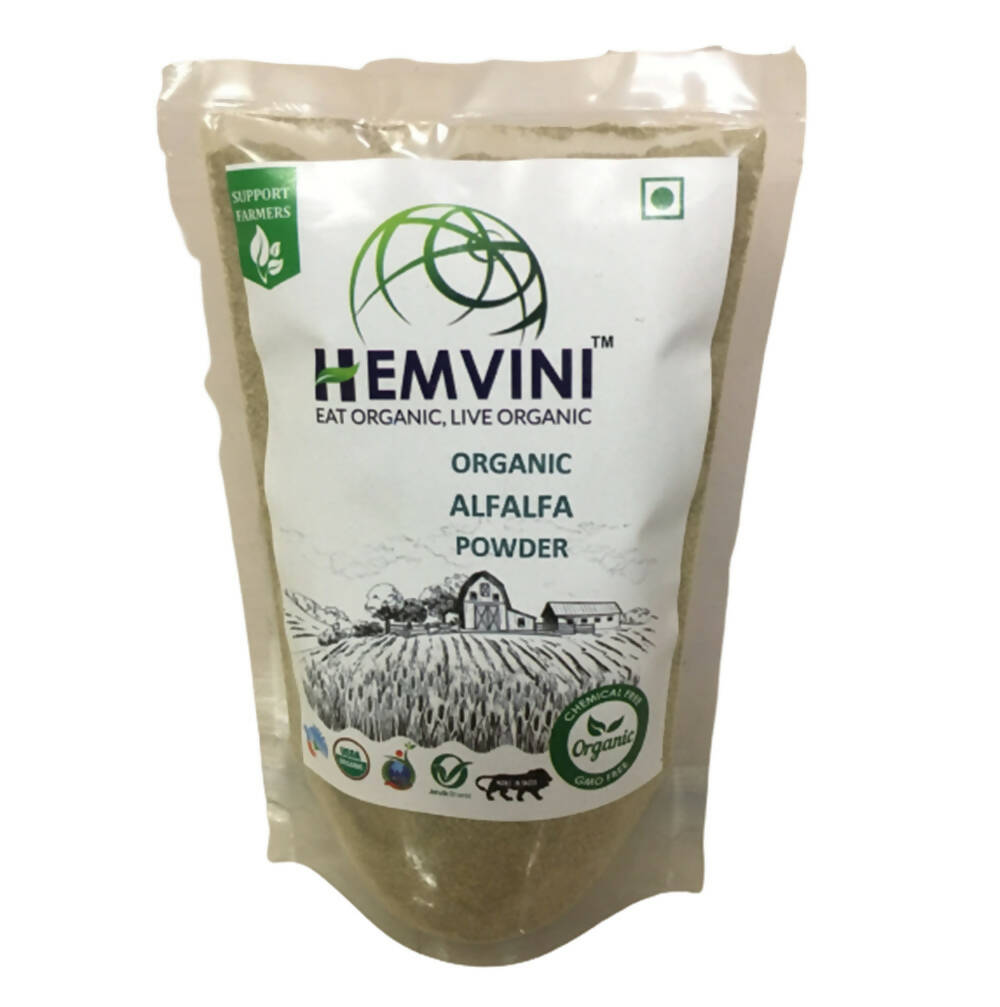 Hemvini Organic Alfalfa Powder | Grocsy