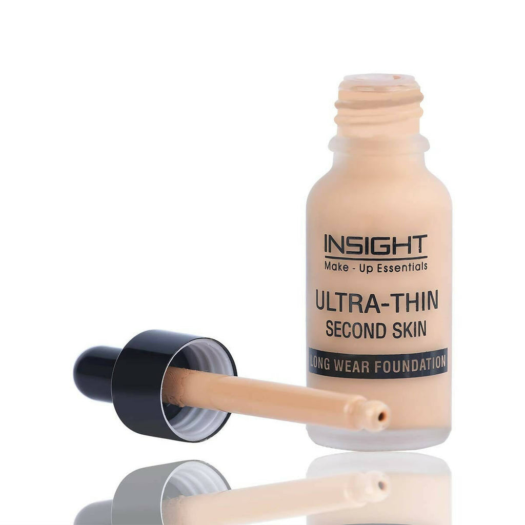 Insight Cosmetics Ultra-Thin Second Skin Long Wear Liquid Foundation - Rose Belge | Grocsy