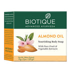 Biotique Advanced Ayurveda Bio Almond Oil Nourishing Body Soap | Grocsy