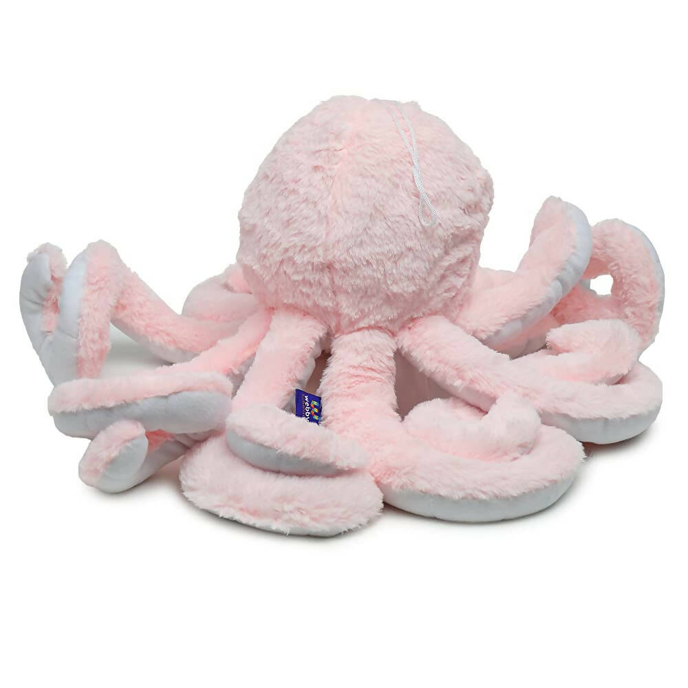 Webby Plush Giant Realistic Stuffed Octopus Animals Soft Toy-Pink | Grocsy