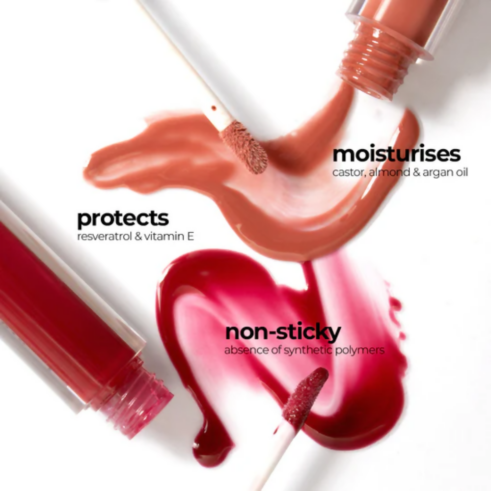 Ruby's Organics Lip Oil Gloss Minis Pack - Sunrise | Grocsy