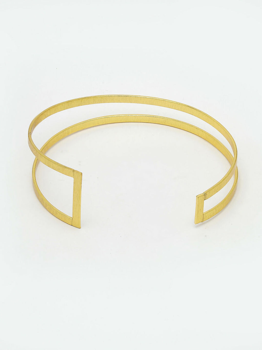 NVR Women Gold-Polished Western Cuff Bracelet | Grocsy