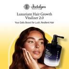 Indulgeo Essentials Luxuriant Hair Vitalizer 2.0 - Non Oily Serum For Hair Growth | Grocsy