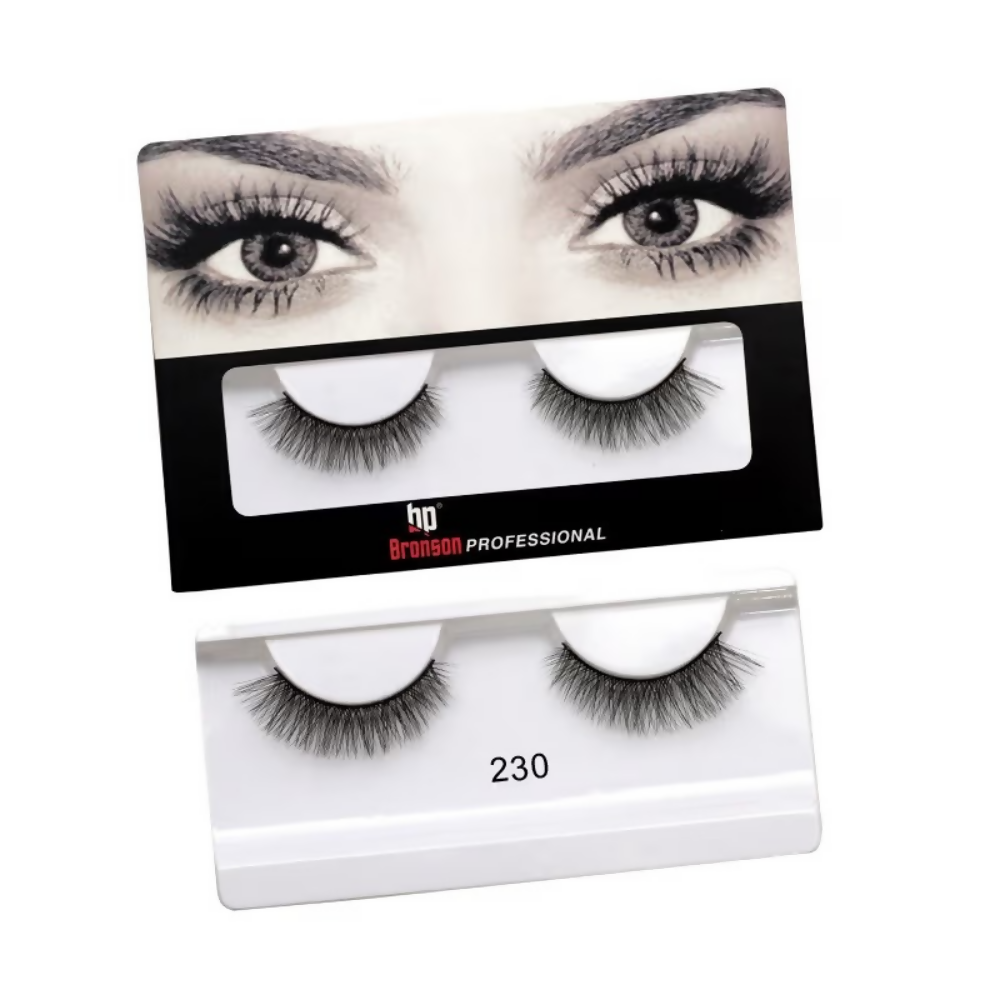 Bronson Professional 3D Effect Long and Natural Look False Eyelashes - 230 | Grocsy