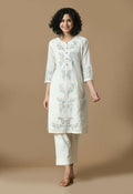 Joban Fashion White Cotton Kurta Set | Grocsy