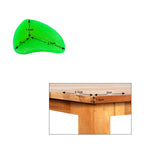 Safe-O-Kid Tear Drop Colourful Corner Caps Green For Kids Protection | Grocsy