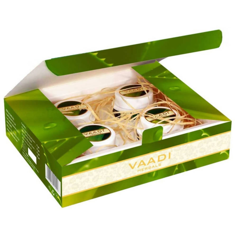 Vaadi Herbals Anti Acne Aloe Vera Facial Kit with Green Tea Extract | Grocsy
