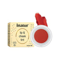 Inatur Lip and Cheek Tint Sunny Red | Grocsy