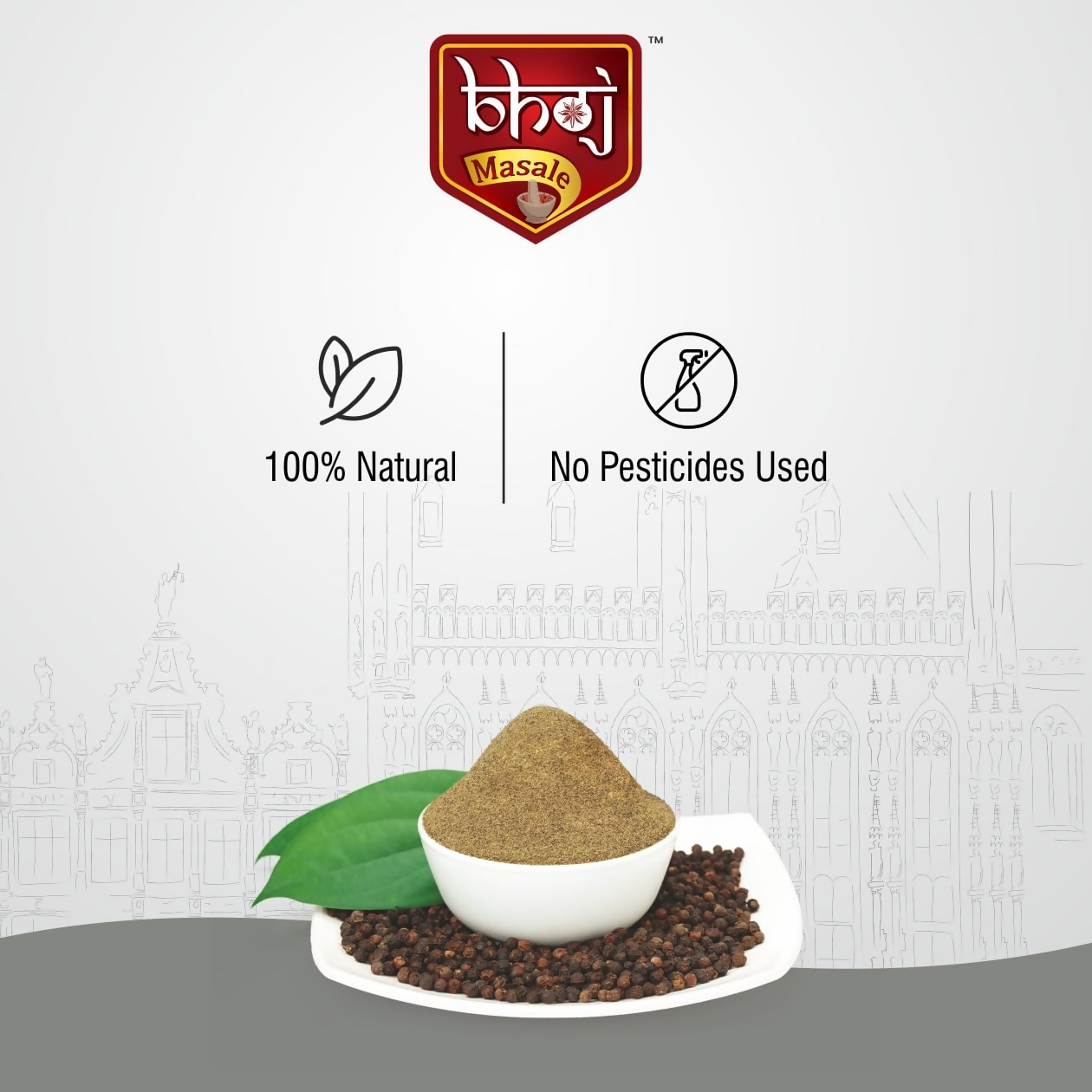 Bhoj Masale Kali Mirch Powder | Grocsy