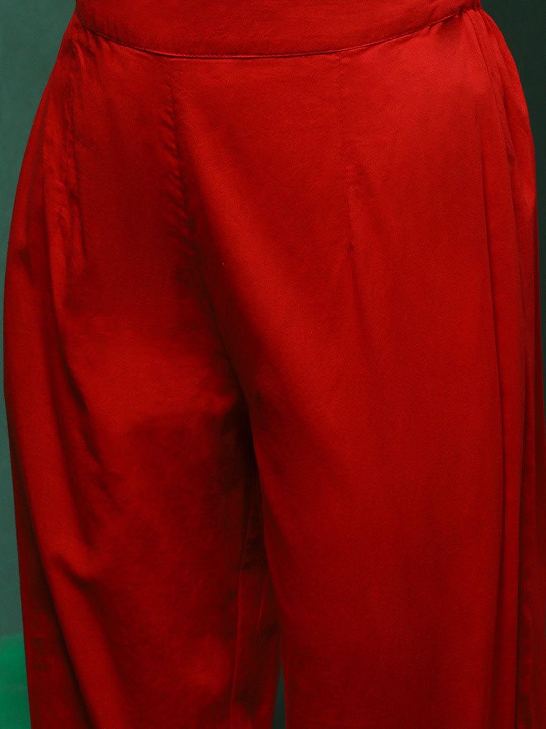 Sangria Printed Kurta & Trouser With Dupatta | Grocsy