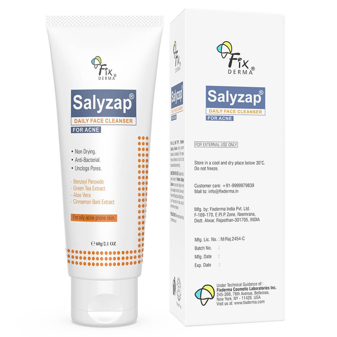 Fixderma Salyzap Daily Face Cleanser | Grocsy