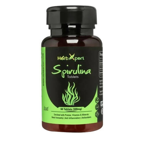 Herbxpert Spirulina Tablets | Grocsy