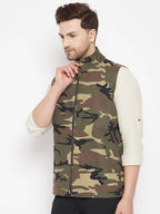 Even Apparels Multi Cotton Men Woven Nehru Jacket | Grocsy