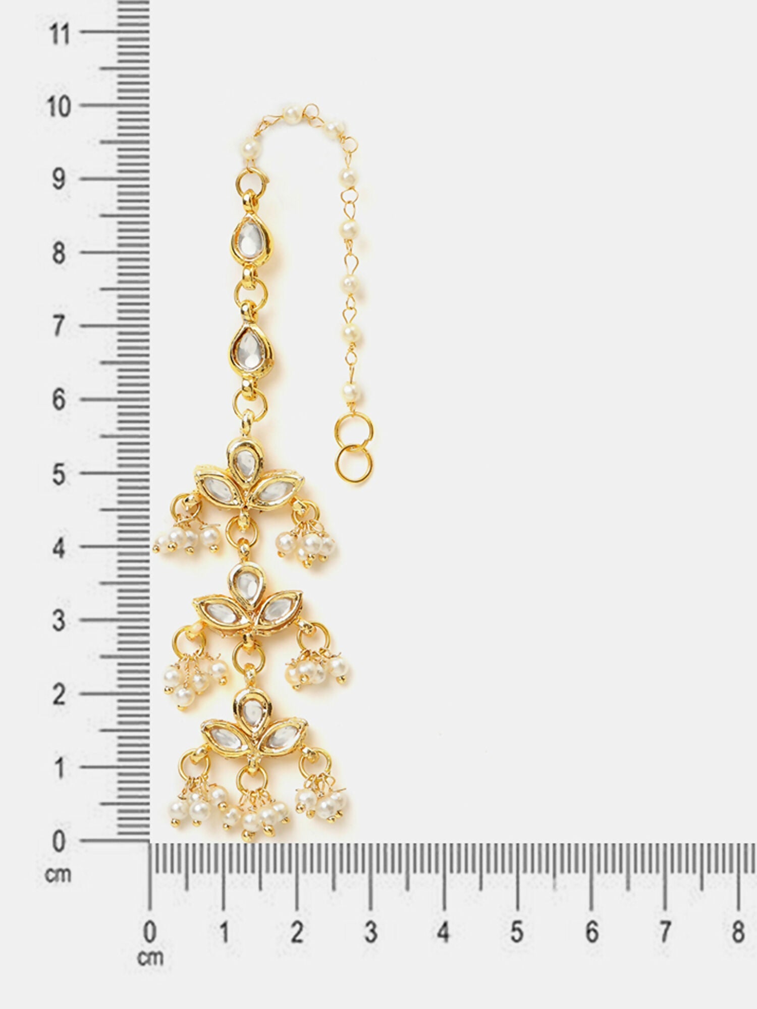 Ruby Raang Chandani Moti Earrings | Grocsy