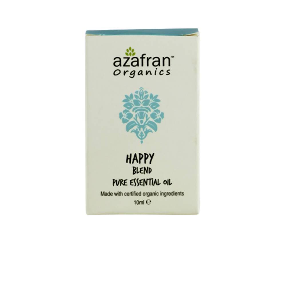 Azafran Organics Happy Blend Pure Essential Oil | Grocsy
