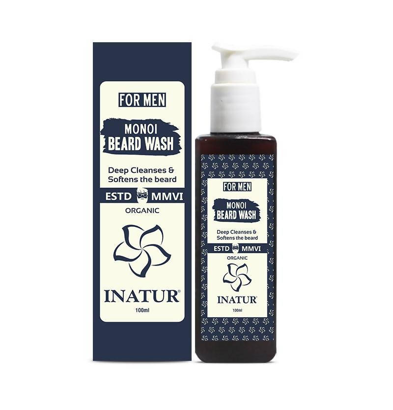 Inatur Monoi Beard Wash For Men | Grocsy