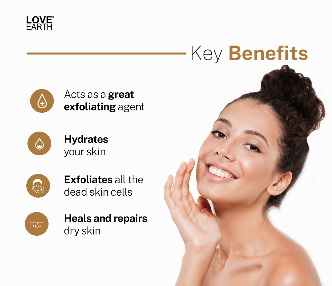 Love Earth De-Tan Moisturizing Cream with Aloe VeraSandalwood for Pigmentation | Grocsy