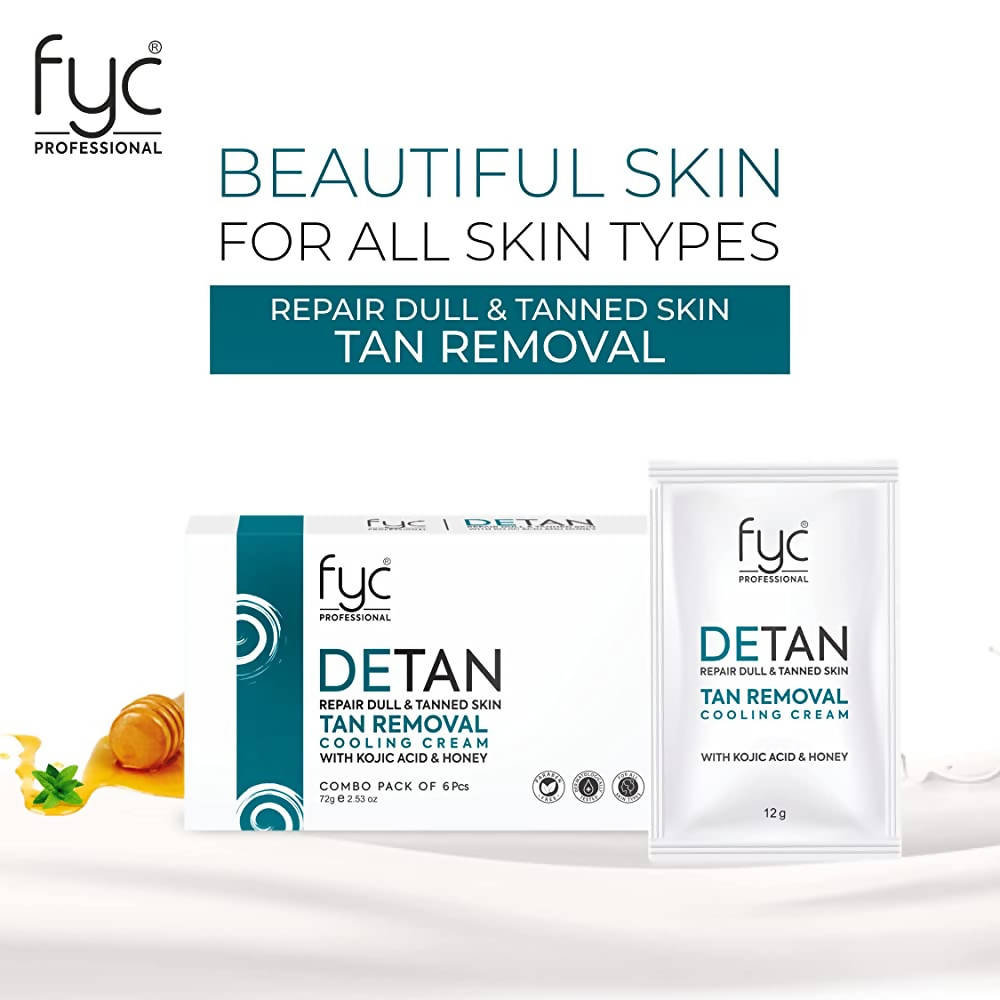 FYC Professional Detan Tan Removal Cooling Cream | Grocsy