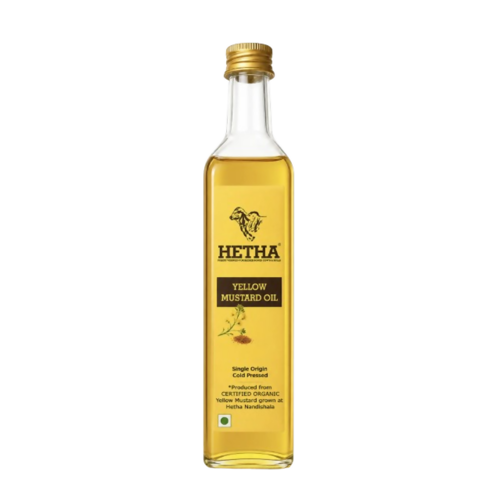 Hetha Yellow Mustard Oil - Single Origin | Cold Pressed | Grocsy