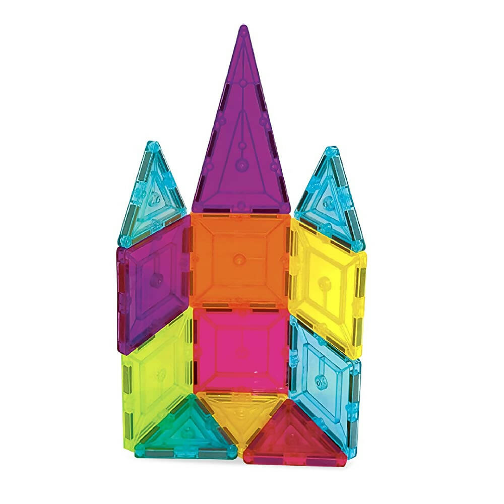 Kipa MagPlay 16 Magnetic Tiles and Blocks 16 pcs Starter Pack Building Educational Toys for Kids | Grocsy