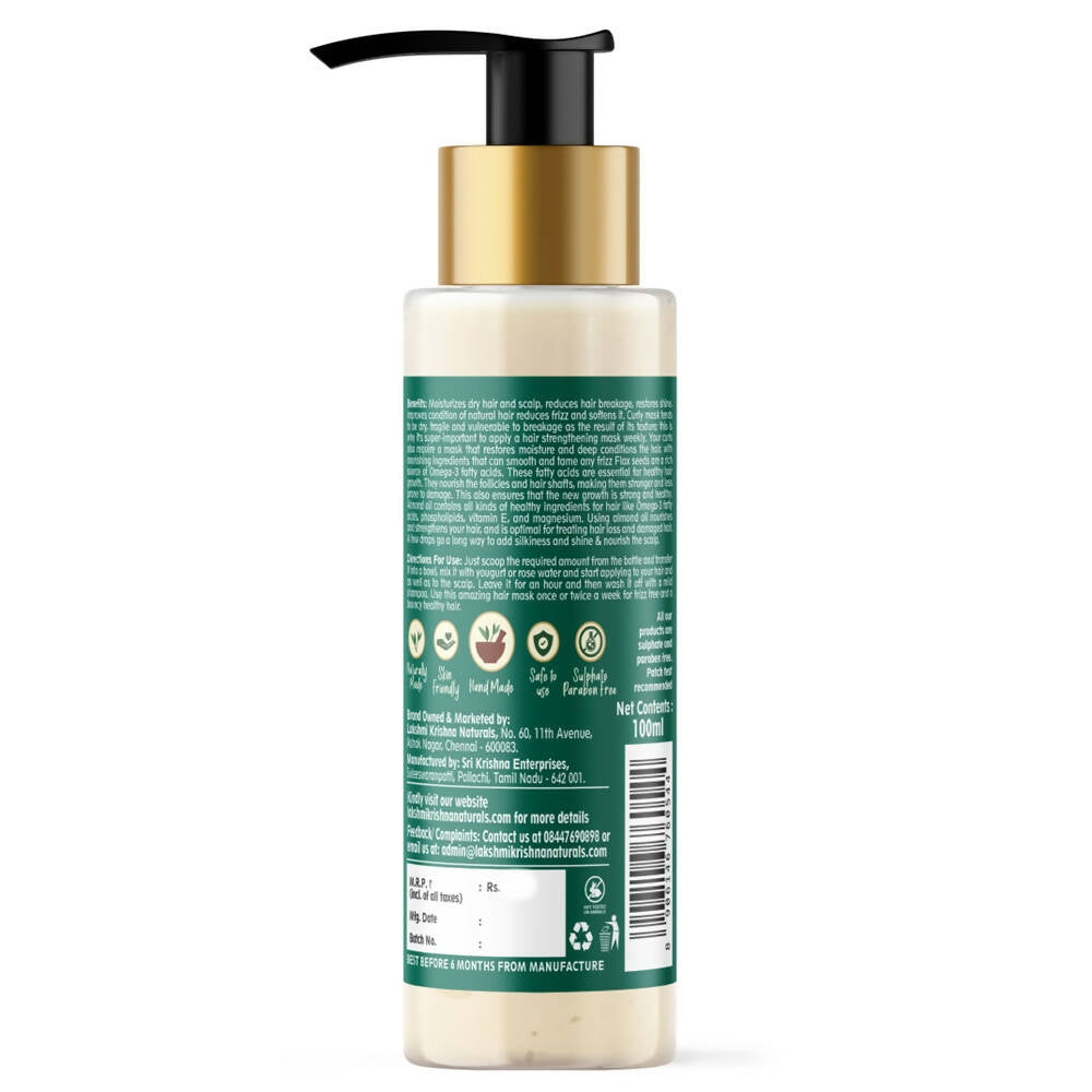 Lakshmi Krishna Naturals Curly Hair Mask | Grocsy