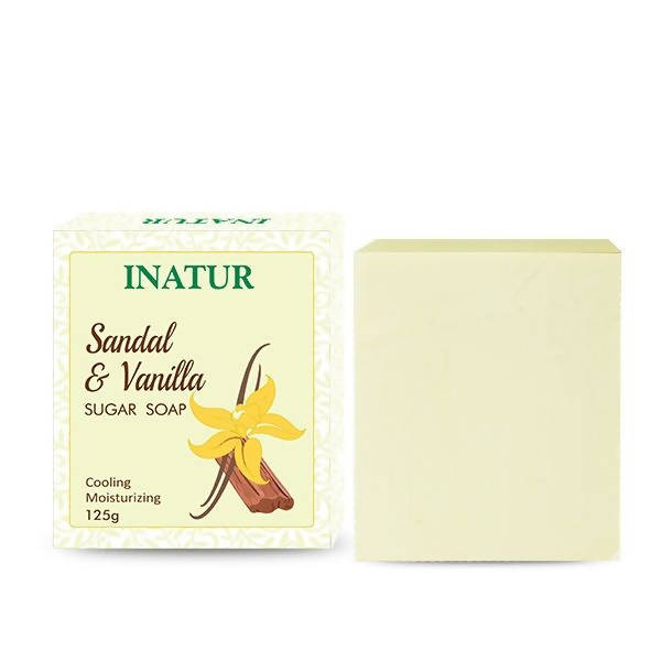 Inatur Sandal and Vanilla Sugar Soap | Grocsy