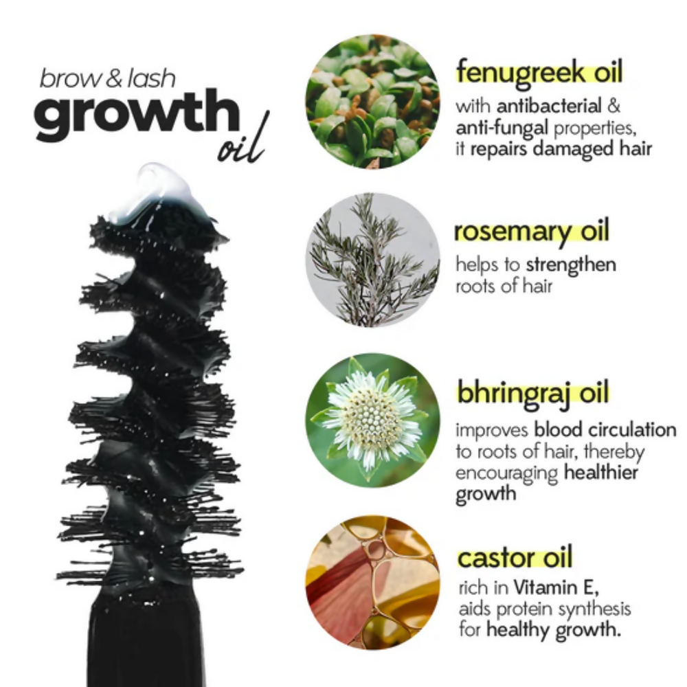 Ruby's Organics Lash + Brow Growth Oil | Grocsy